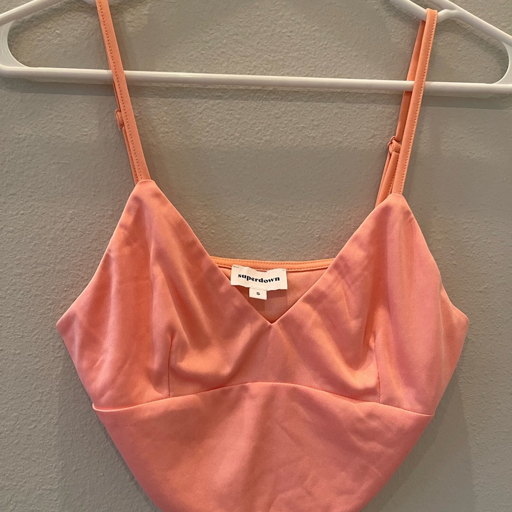 superdown bralette/crop top.